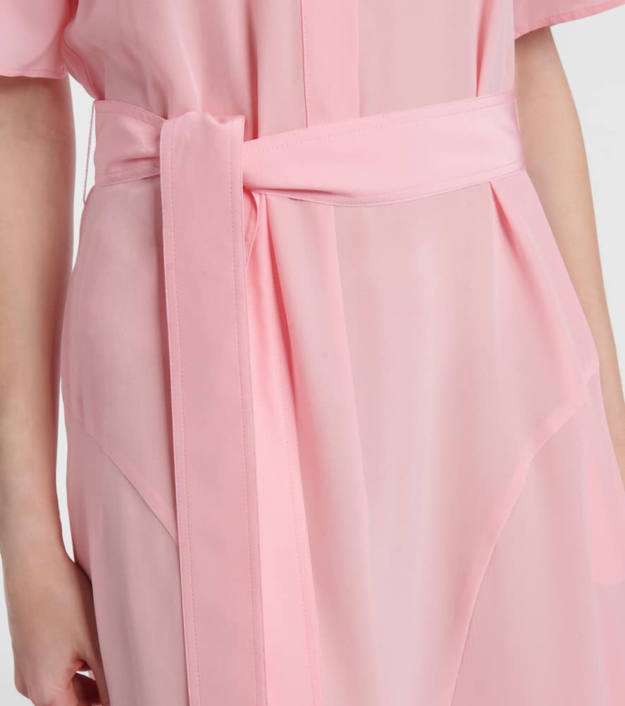 Iconic silk midi dress
