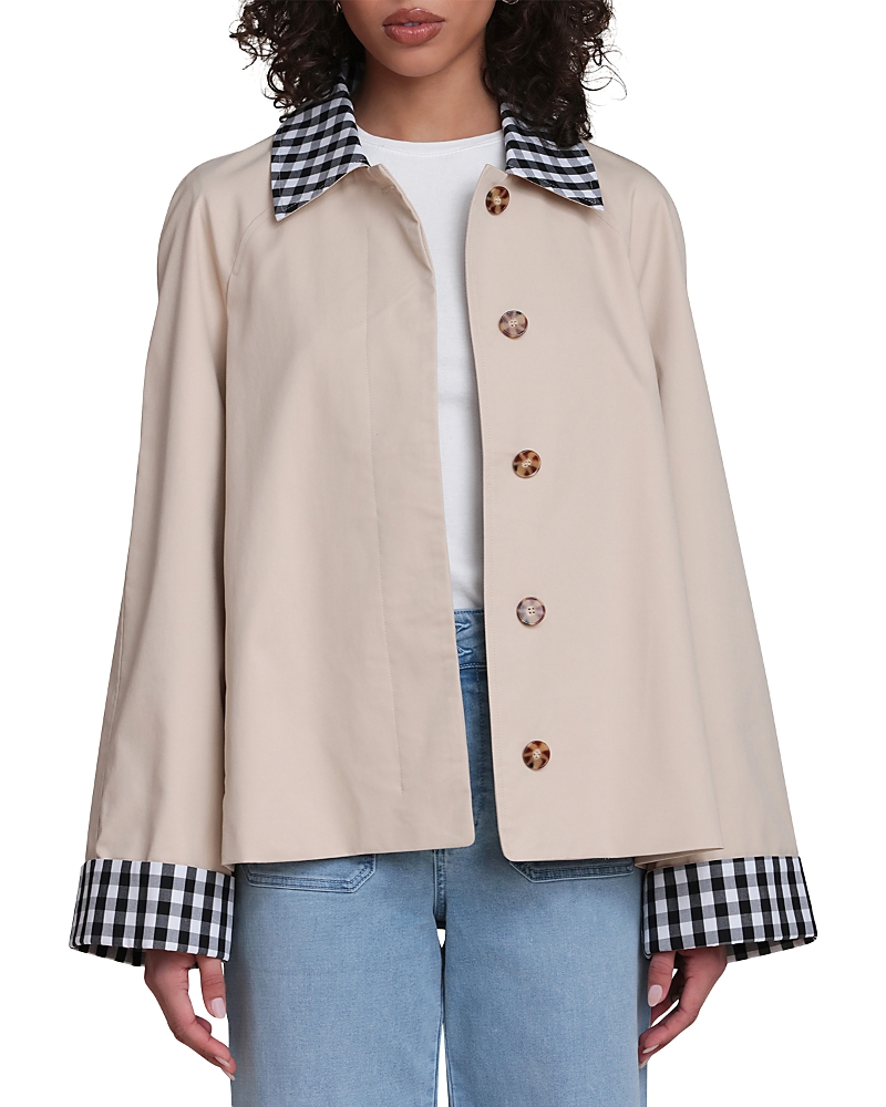 Crop Trench Coat