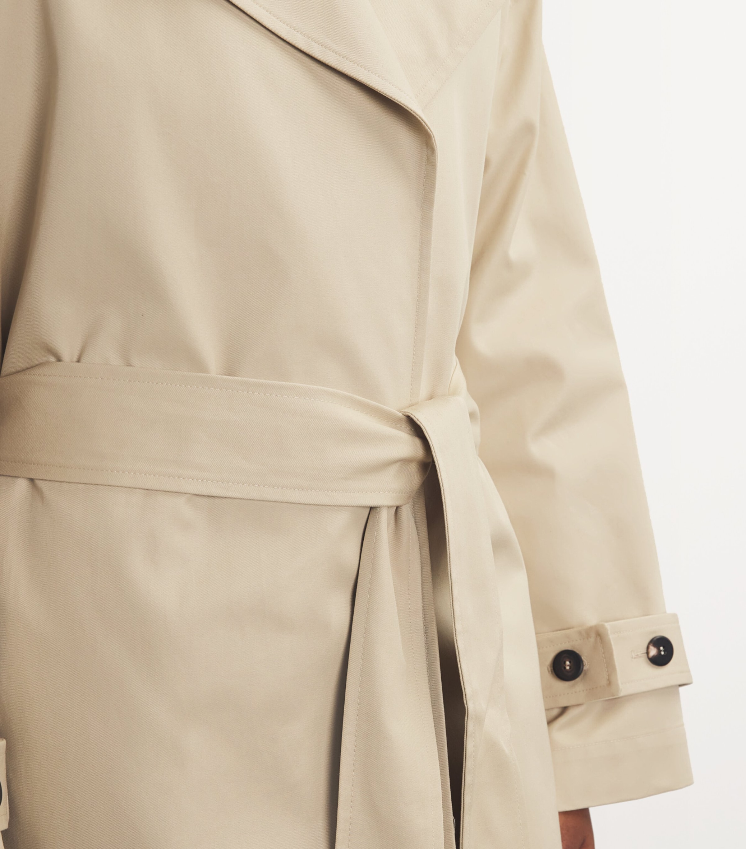 Longline Trench Coat