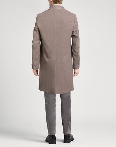 Man Coat Light brown Size 40 Wool