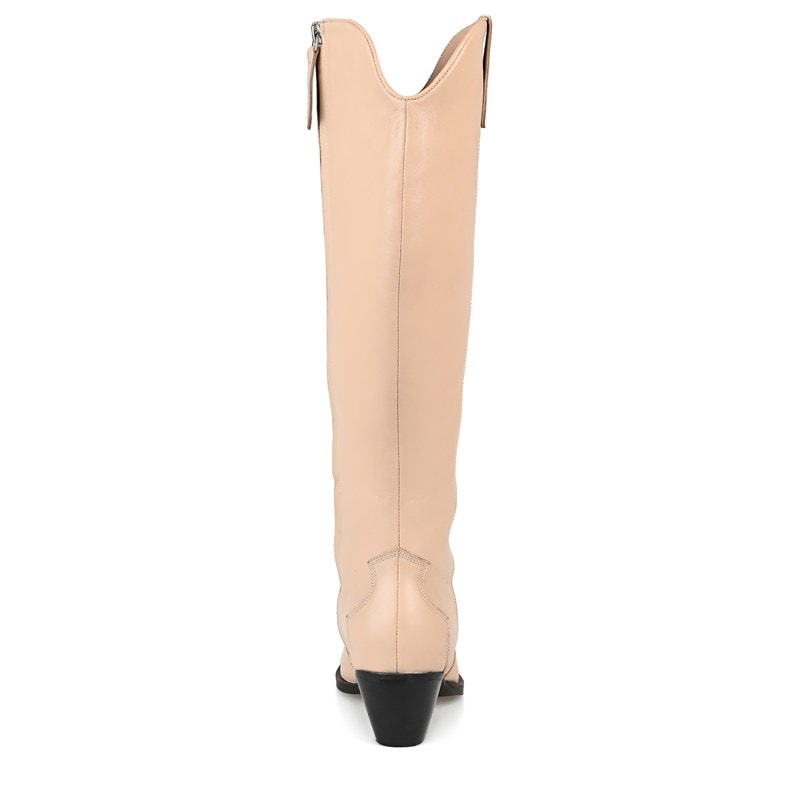 Women's Pryse Wide Calf Knee High Western Boots (Nude Leather)