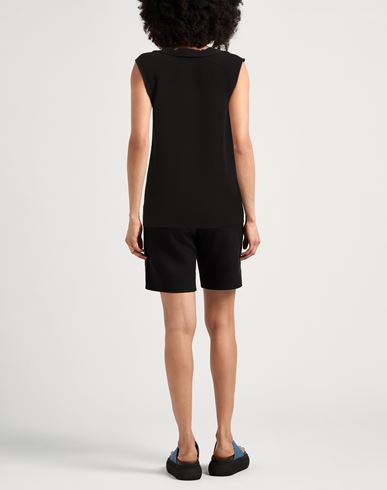 Woman Top Black Size 2 Viscose