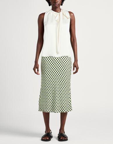 Woman Top Ivory Size 2 Recycled polyester, Polyester