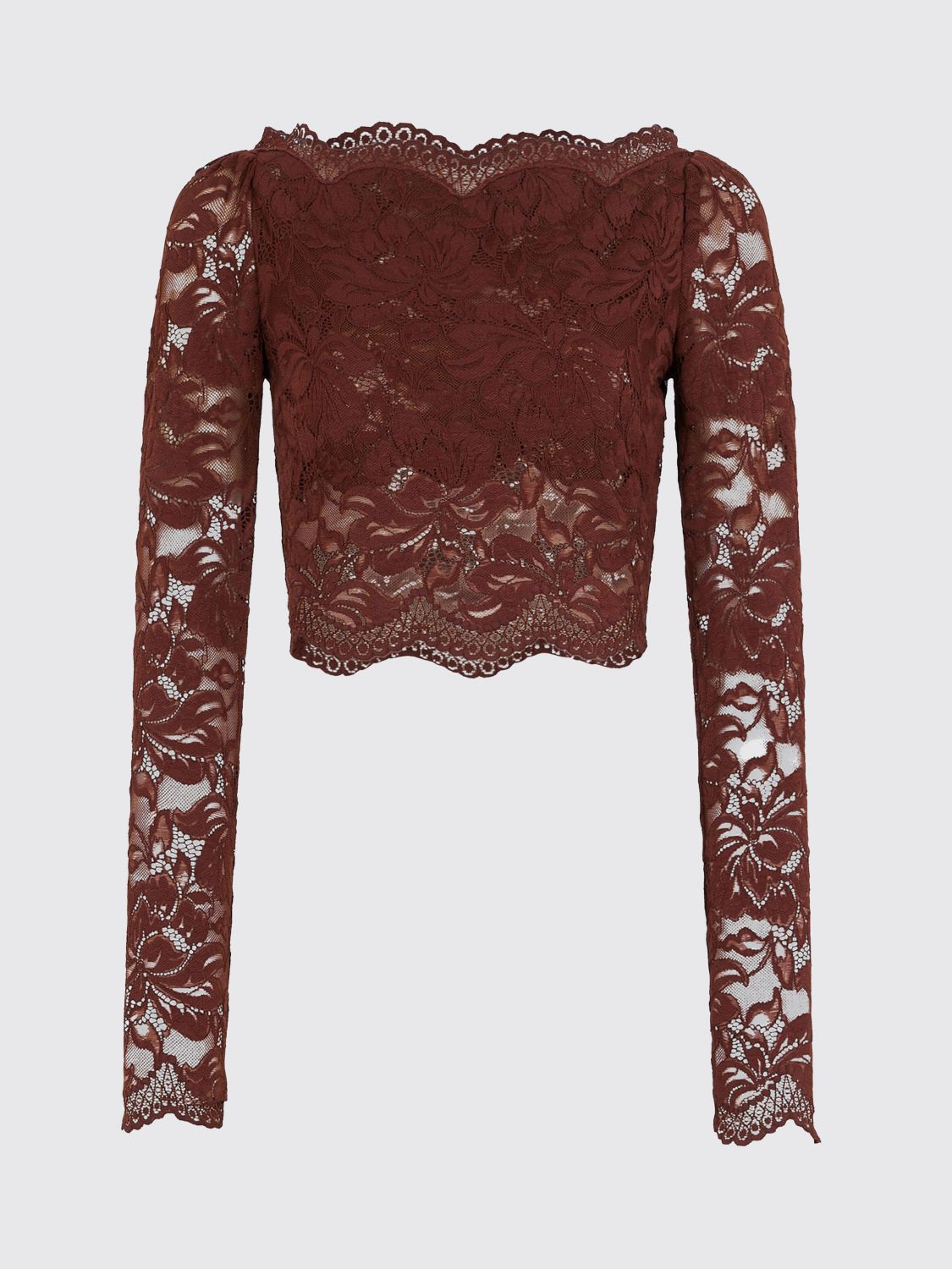 Top Woman color Brown