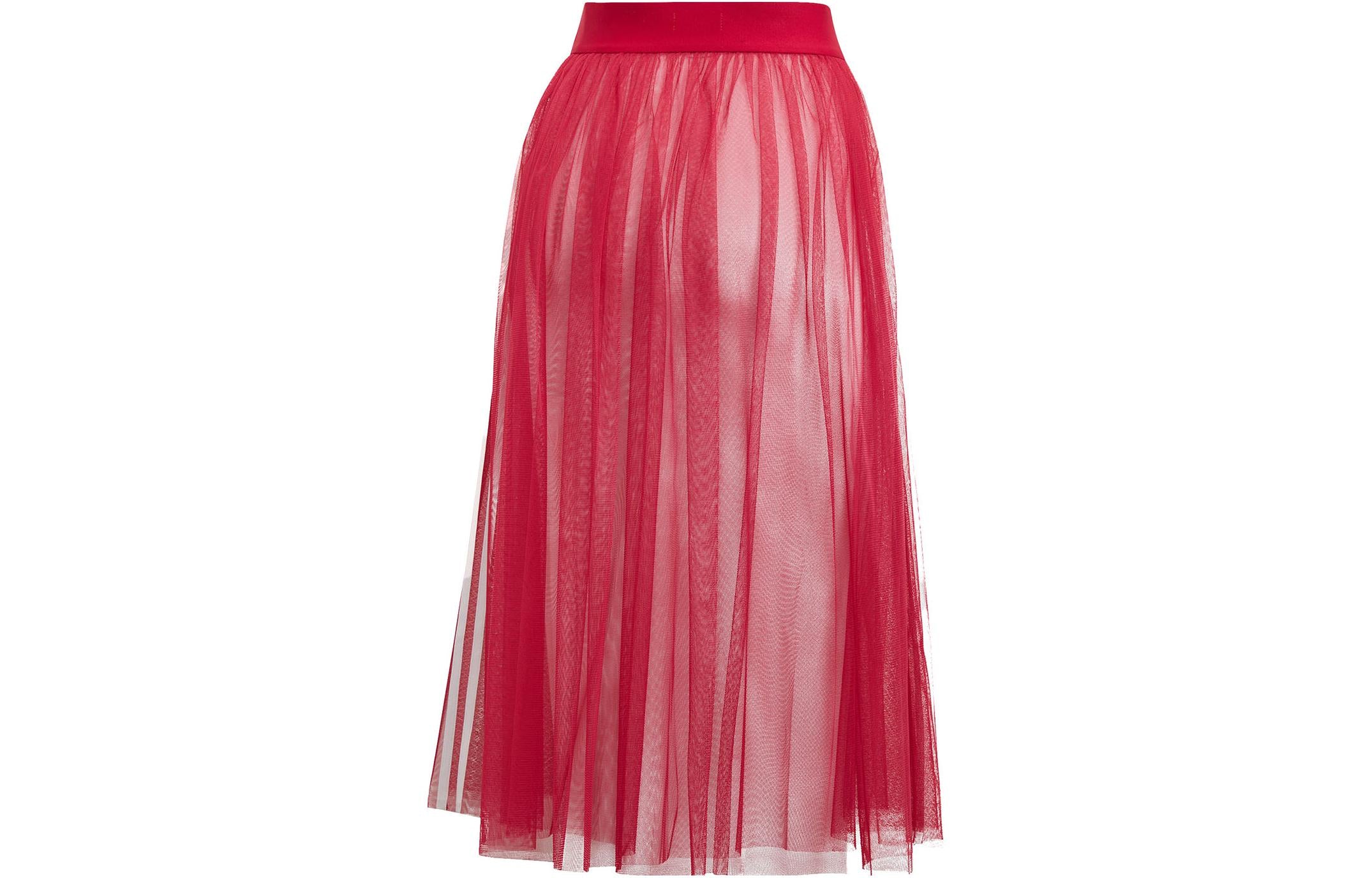 (WMNS) Tulle Skirt 'Red'