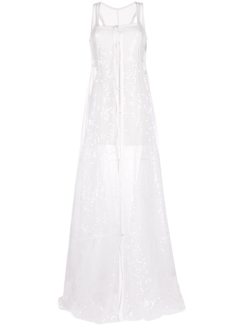 La Robe Dentelle maxi dress - White