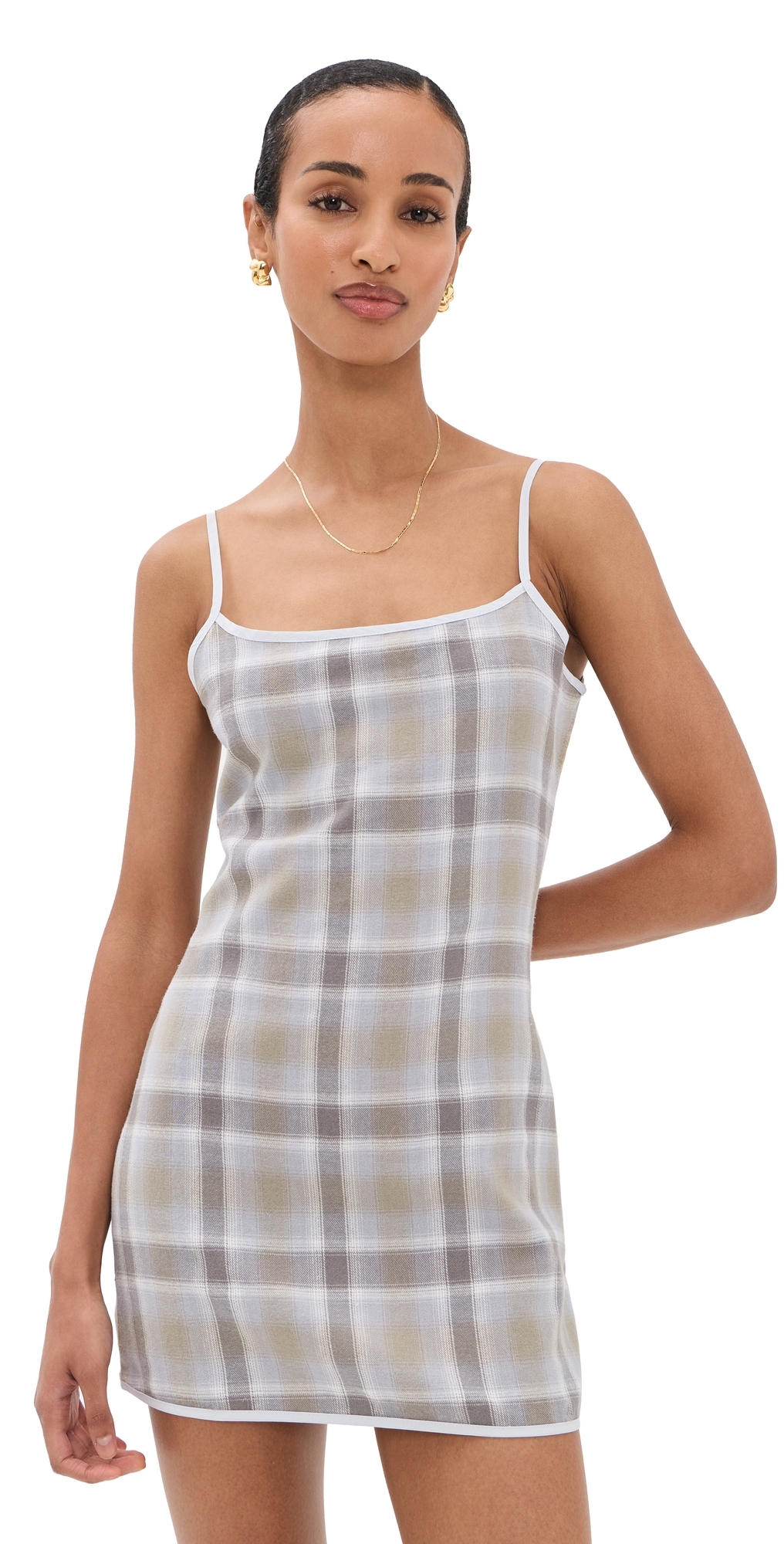 Voyage Mini Dress ASH PLAID