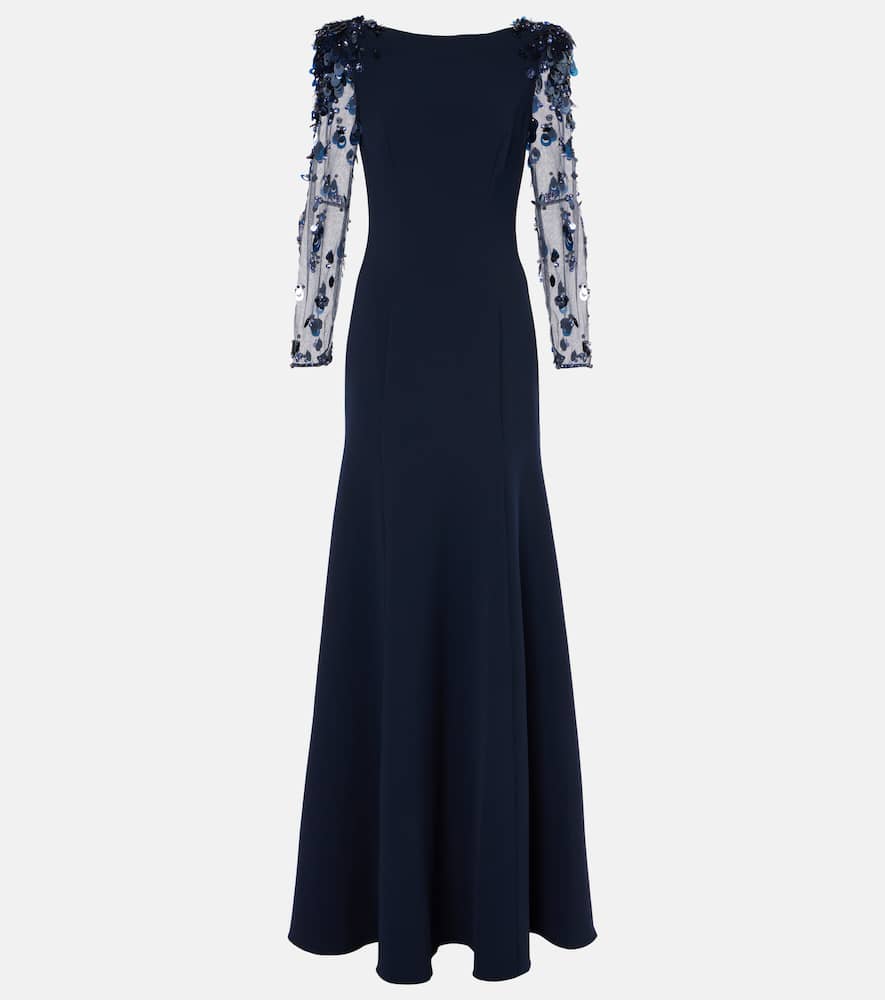Midnight embellished gown