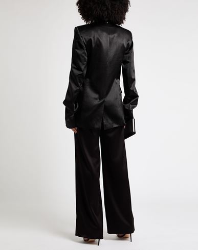 Woman Blazer Black Size 4 Acetate