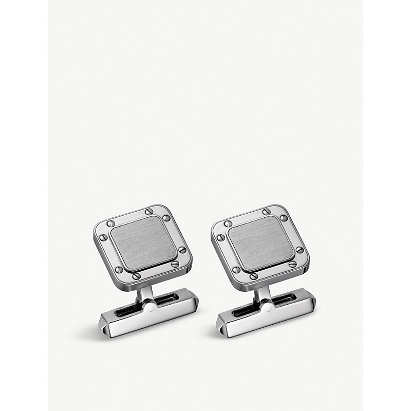 Mens Santos de Sterling Silver Cufflinks