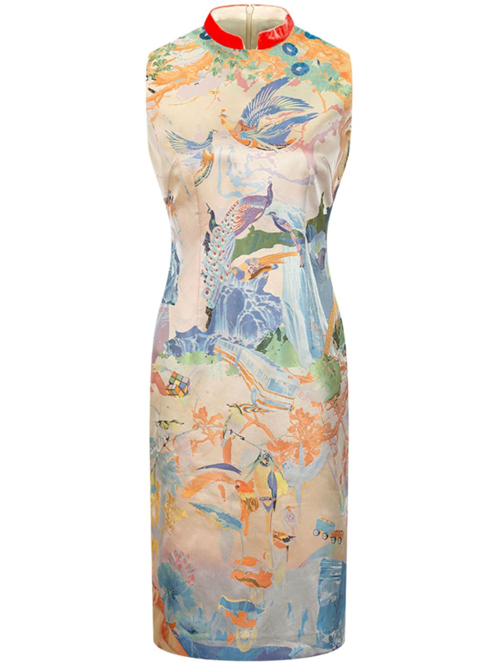 X Jacky Tsai "Dali Icons" dress - Neutrals