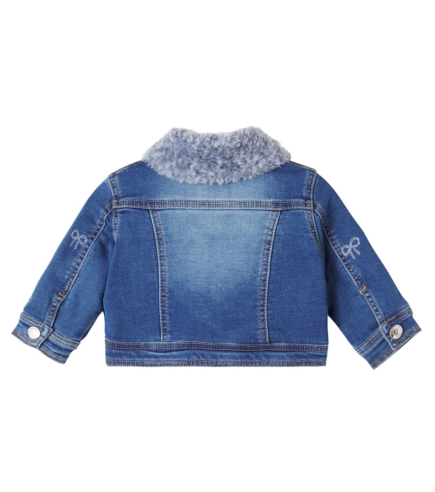 Embroidered denim jacket