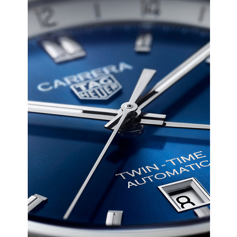Mens Blue WBN201A.BA0640 Carrera Stainless-steel Automatic Watch
