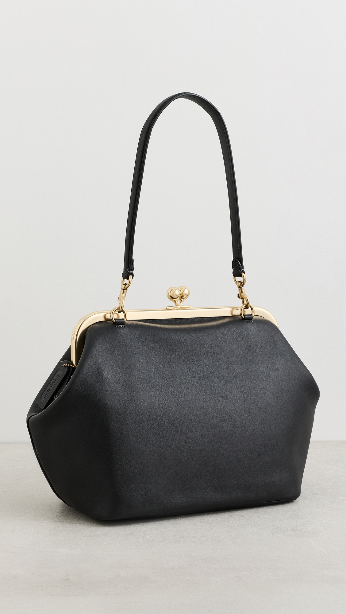 Kisslock Frame Bag 27 Shoulder Bag Black One Size