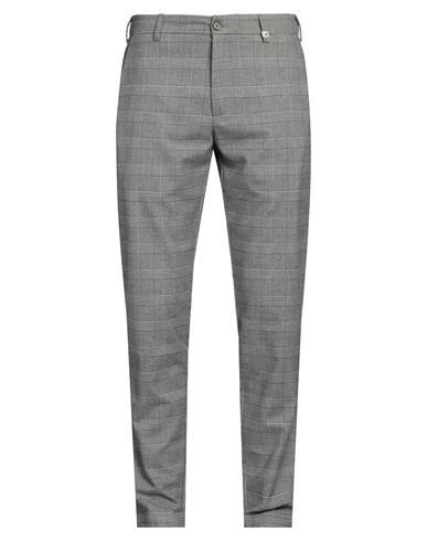 Man Pants Grey Size 36 Polyester, Viscose, Elastane