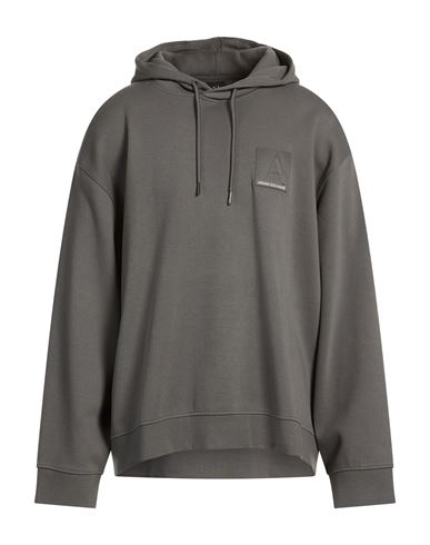Man Sweatshirt Grey Size XXL Cotton, Polyester, Elastane