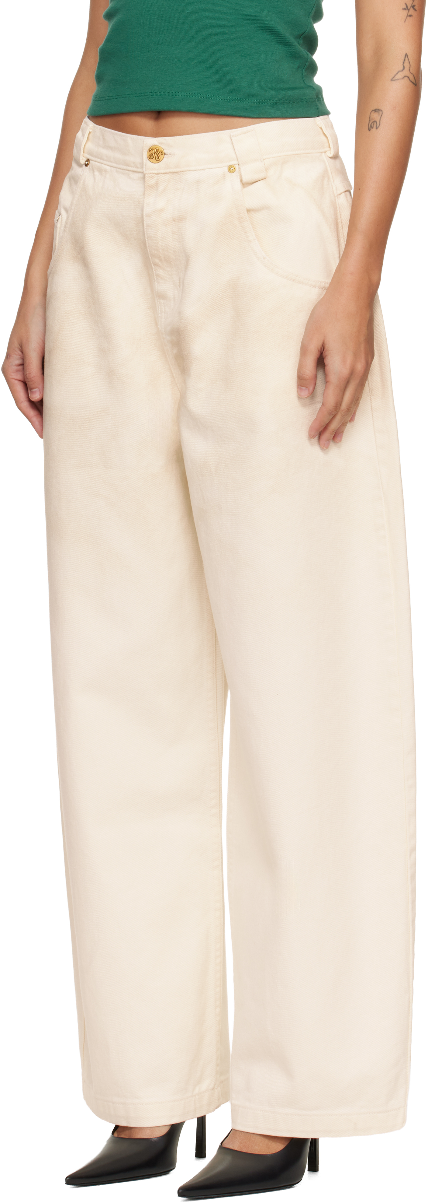Off-White 'Bad Girl' Jeans