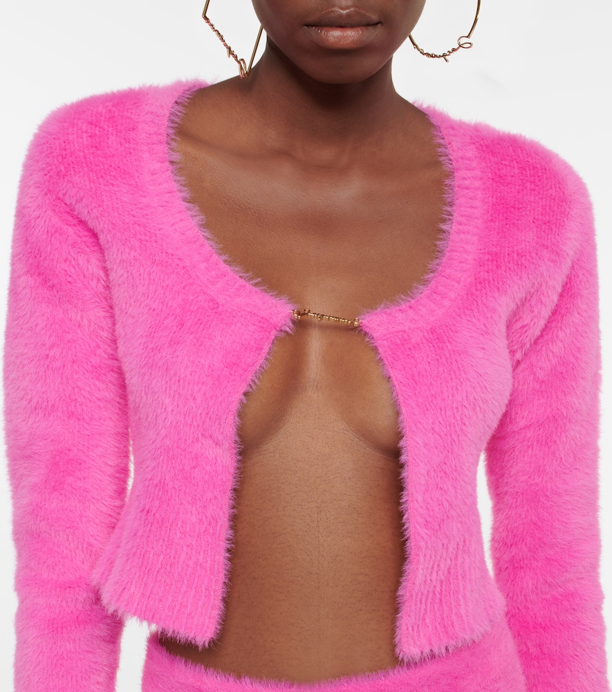 La Maille Neve cropped cardigan