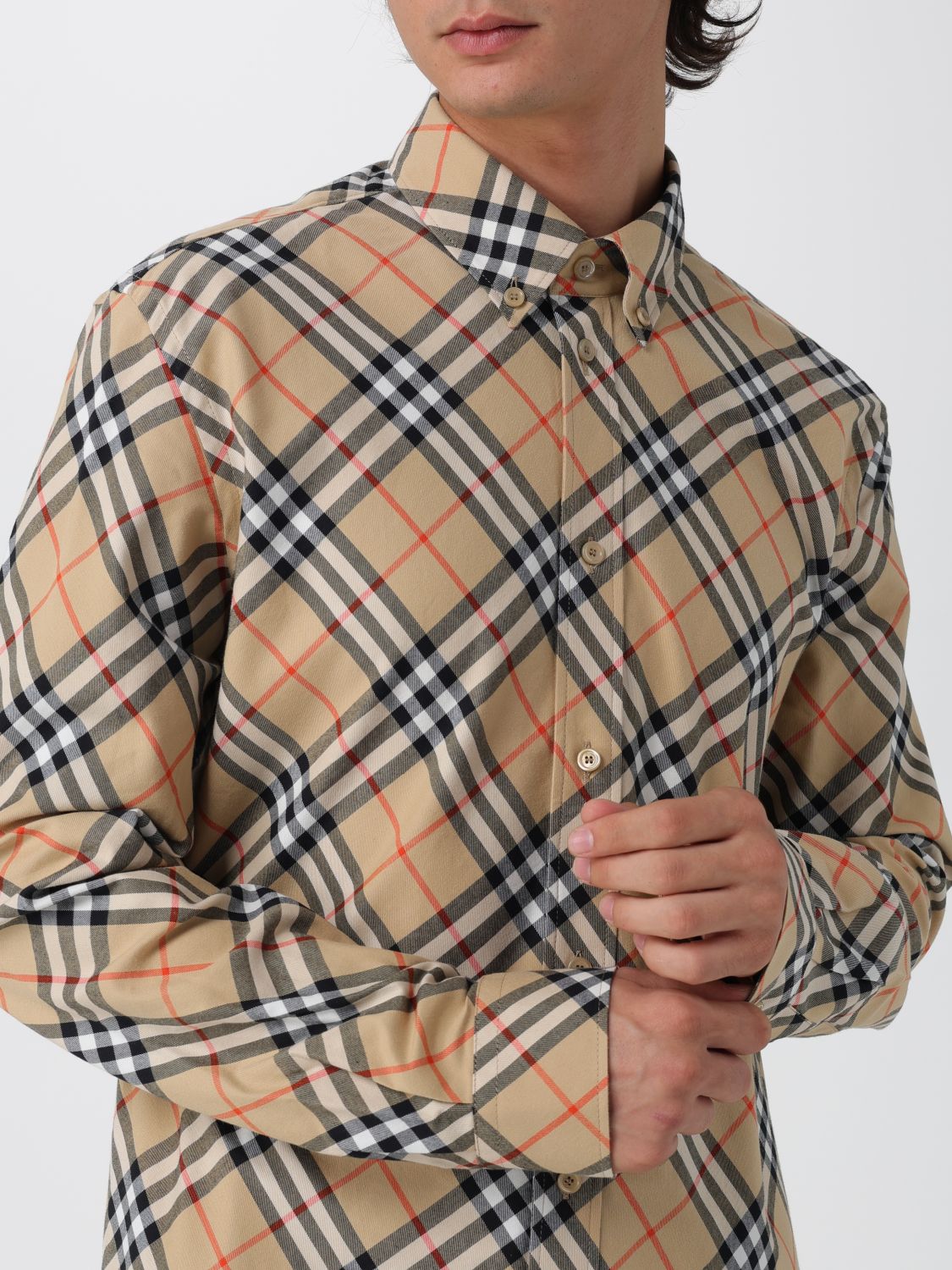 Roan Relaxed Fit Check Cotton Flannel Shirt