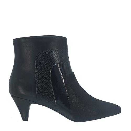 Eila Multi Texture Bootie with Memory Foam - Earth Multi