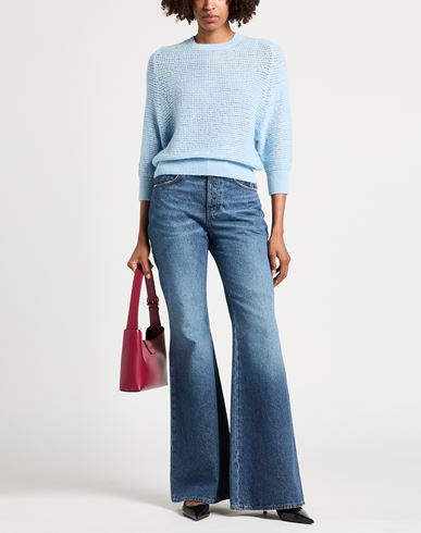 Woman Sweater Sky blue Size 2 Polyamide, Wool, Alpaca wool, Polyester