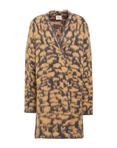 Alysi Woman Cardigan Brown Size XS Virgin Wool, Alpaca wool, Polyamide
