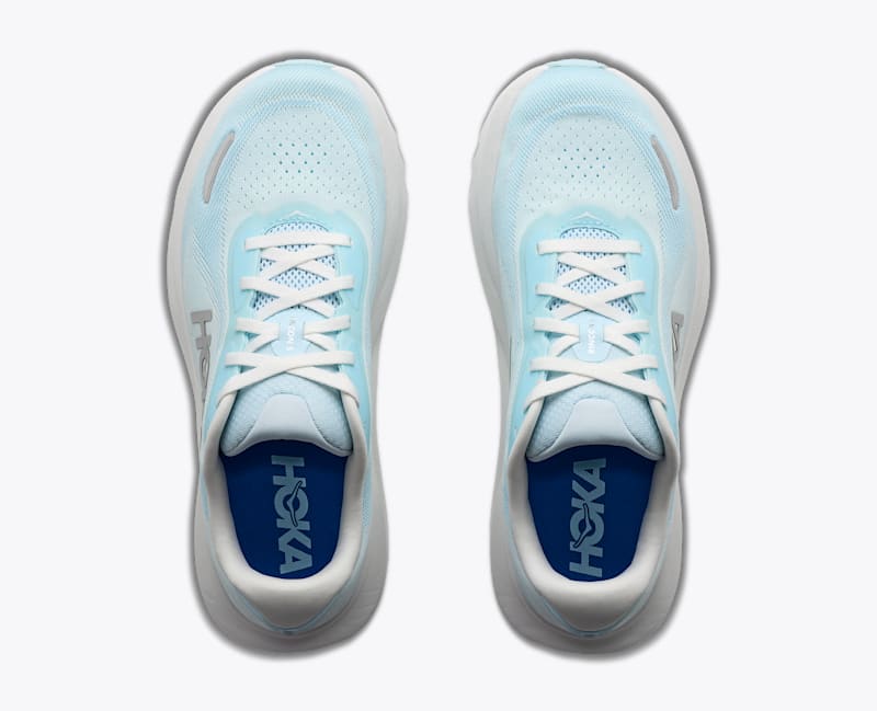 HOKA Women's Rincon 5 Shoes in Glimmering Blue/Silver