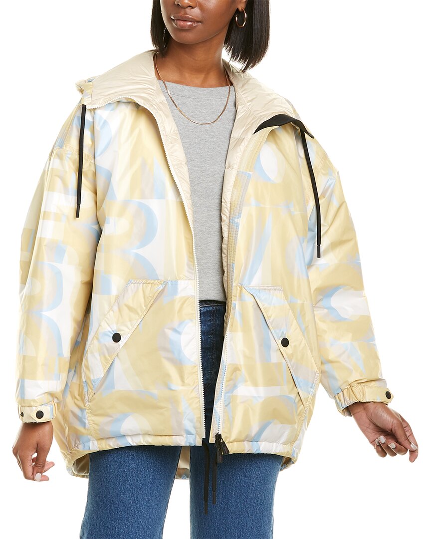 Grenoble Blavy Patterned Short Down Jacket