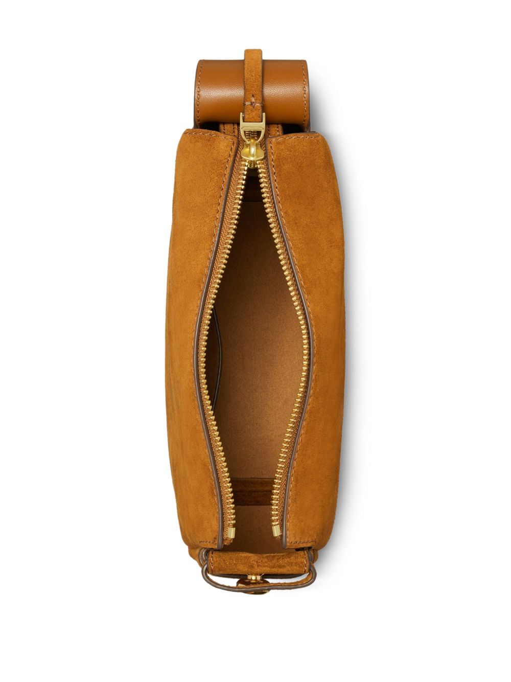 Tory Burch Romy Suede Leather Shoulder Bag