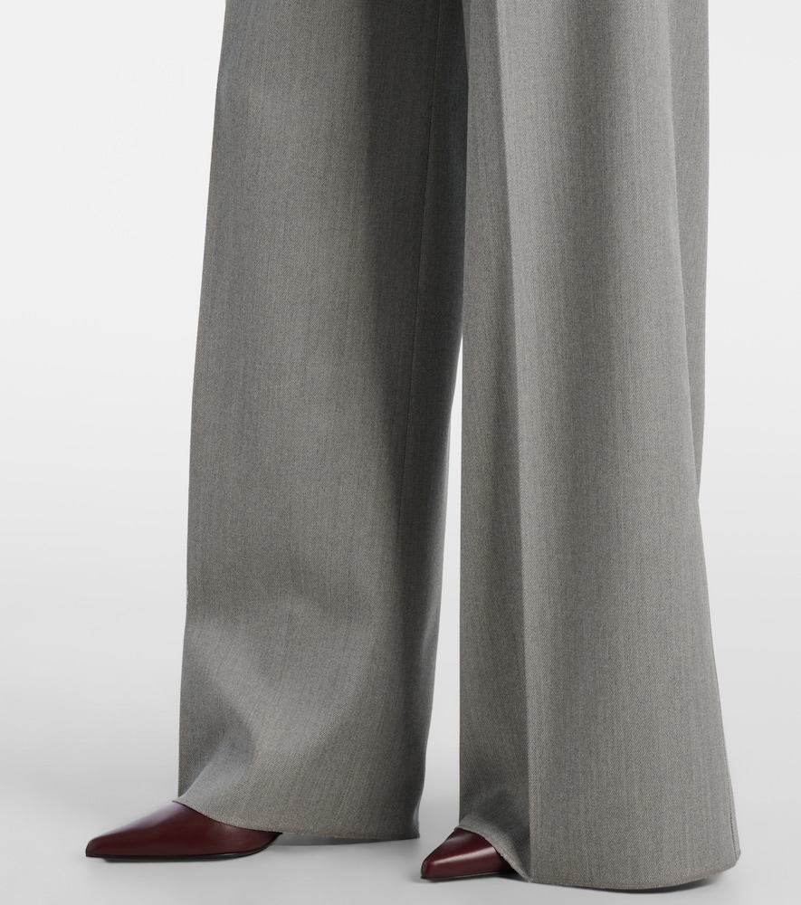 Baden virgin wool wide-leg pants