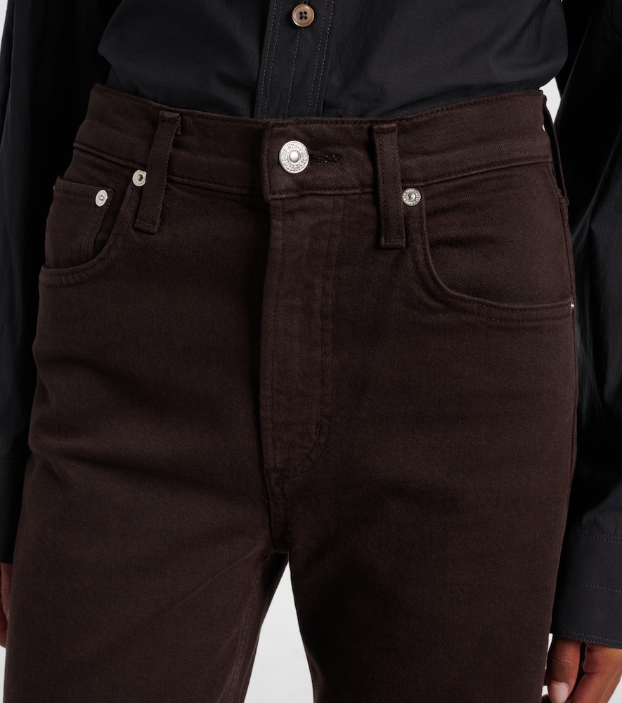 Palma high-rise straight jeans
