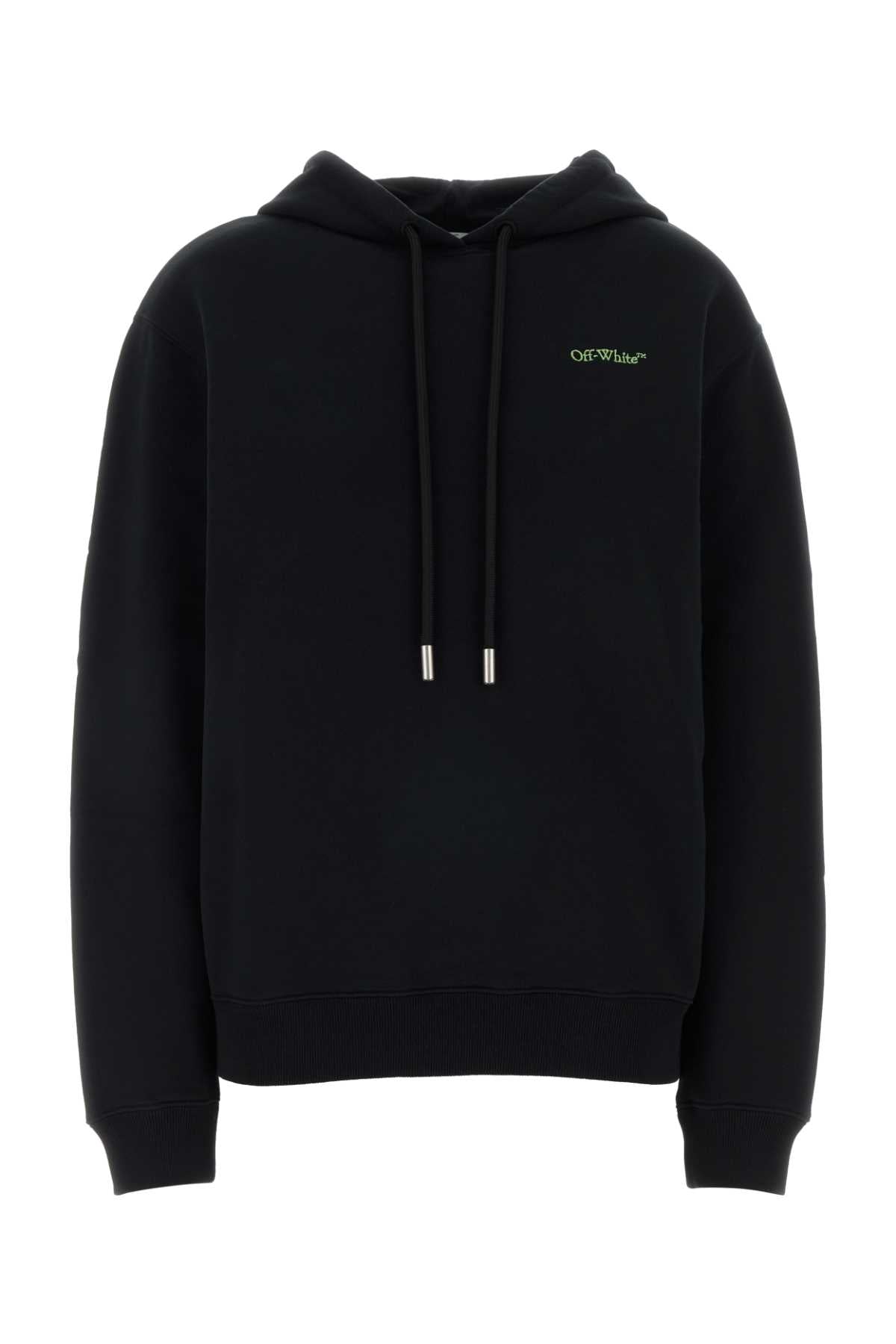 Arrow Leaves Reg Hoodie — Black