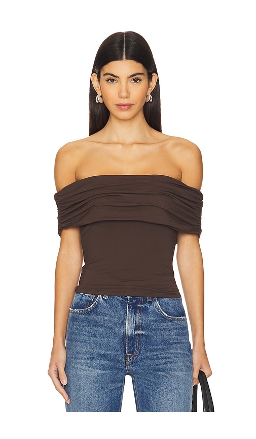 House of Harlow 1960 OBERTEIL WHITTNEY in Brown. Größe XS. Also in L, M, S