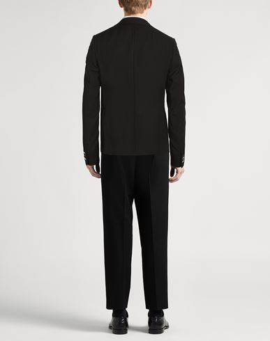 Man Blazer Black Size 36 Wool
