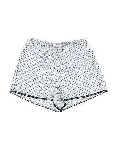 Kid Girl Shorts & Bermuda Shorts White Size 14 Cotton, Polyester, Elastane