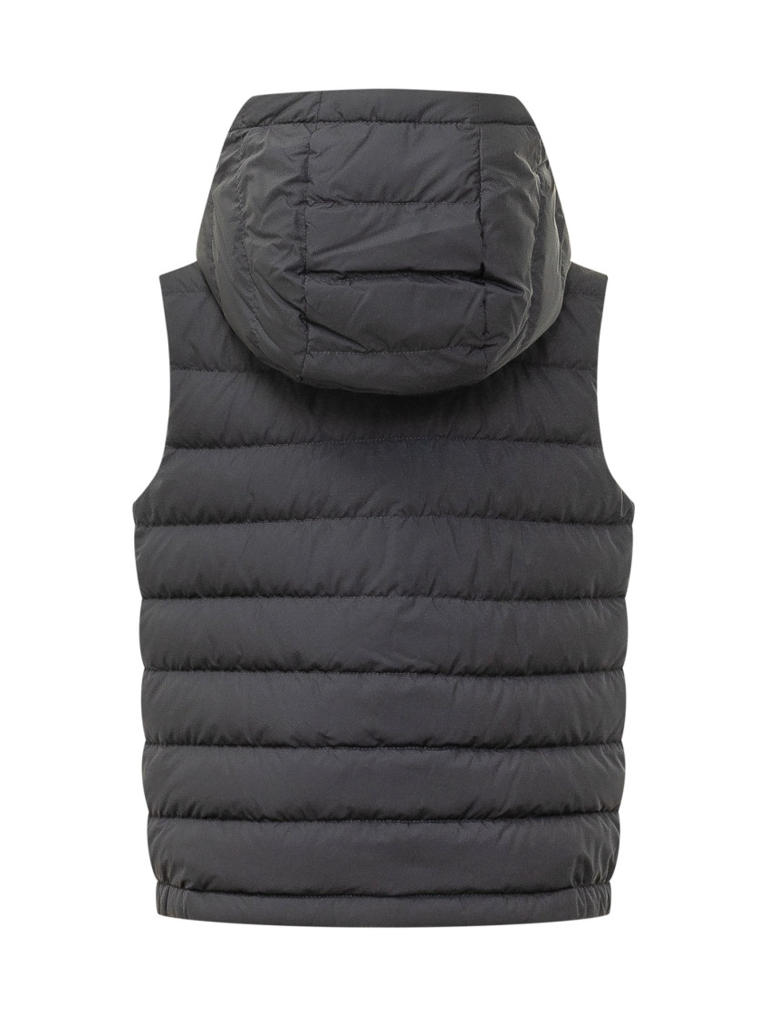 Kids Blue Quilted Jacket