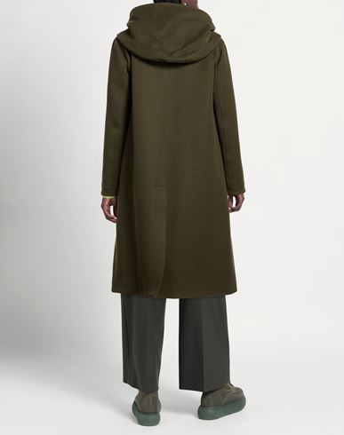 Woman Coat Military green Size 6 Cotton