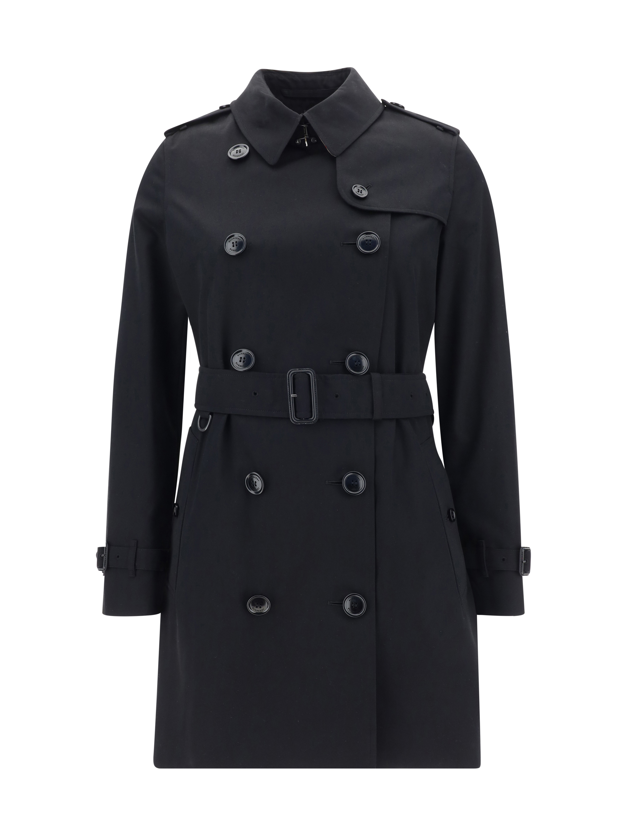 Double Breasted Belted-waist Coat