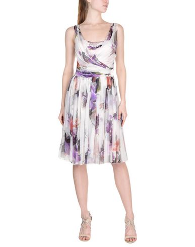 Woman Midi dress White Size 2 Silk