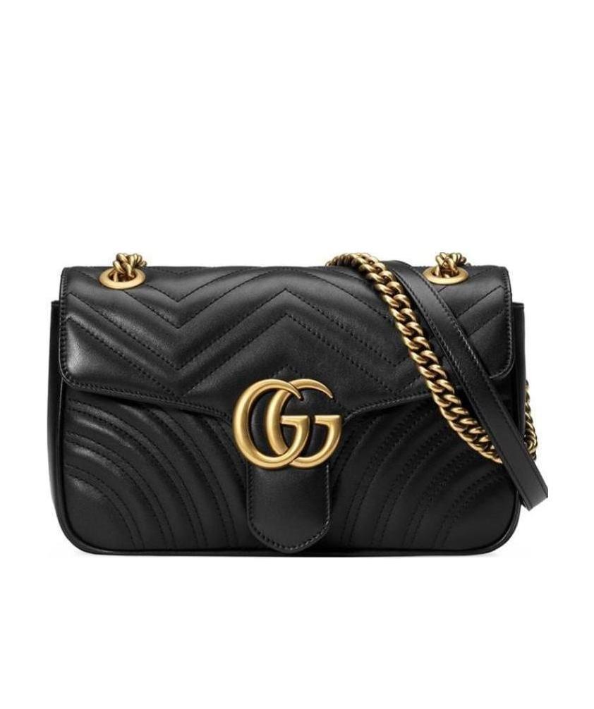 GG Marmont small matelassé shoulder bag