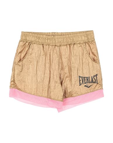 Everlast Kid Girl Shorts & Bermuda Shorts Gold Size 14 Polyester
