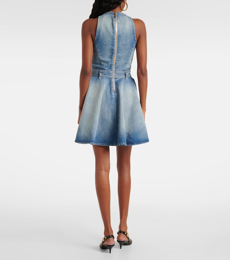 Denim minidress