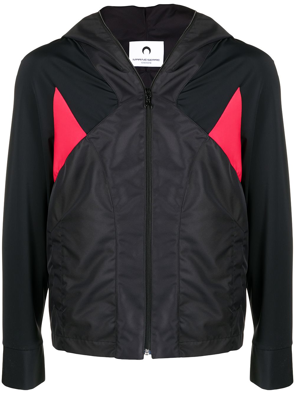 Colour-block track jacket - Black