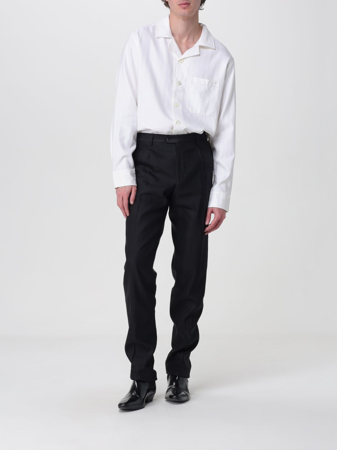 Shirt Men color Beige
