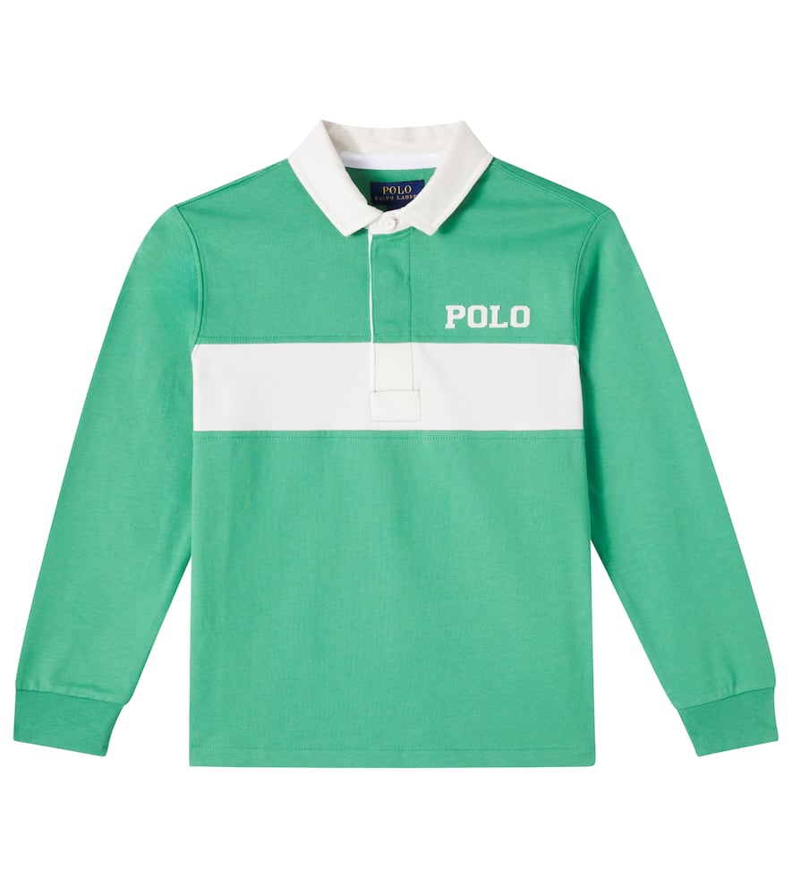 Polo Ralph Lauren Kids Patch-appliqué cotton polo sweater