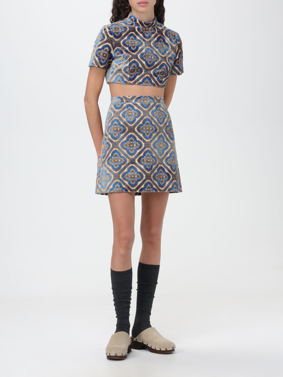 Top Woman color Blue