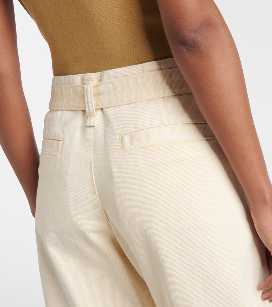 Lemaire Belted barrel-leg jeans