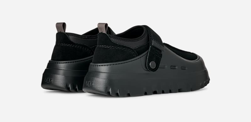 ® Men's PeakMod Lowcut Suede Shoes in Black/Black