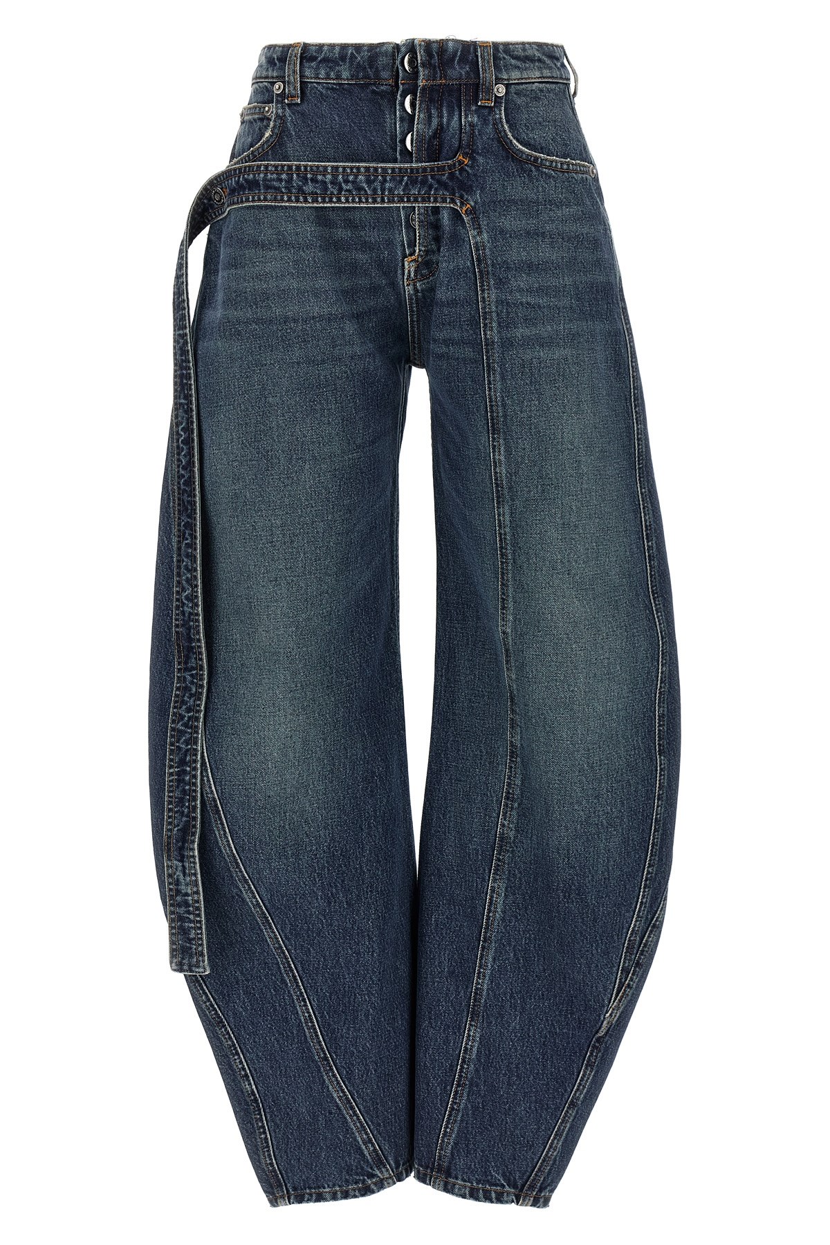 'The Blue Denim Strap' Jeans