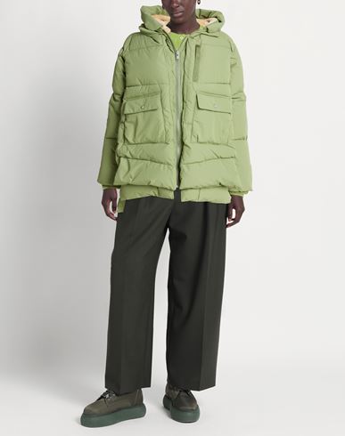 Woman Puffer Sage green Size S Recycled polyester